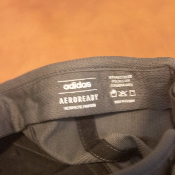 Adidas Adult Charcoal Aeroready Adjustable Hat - Picture 6 of 7